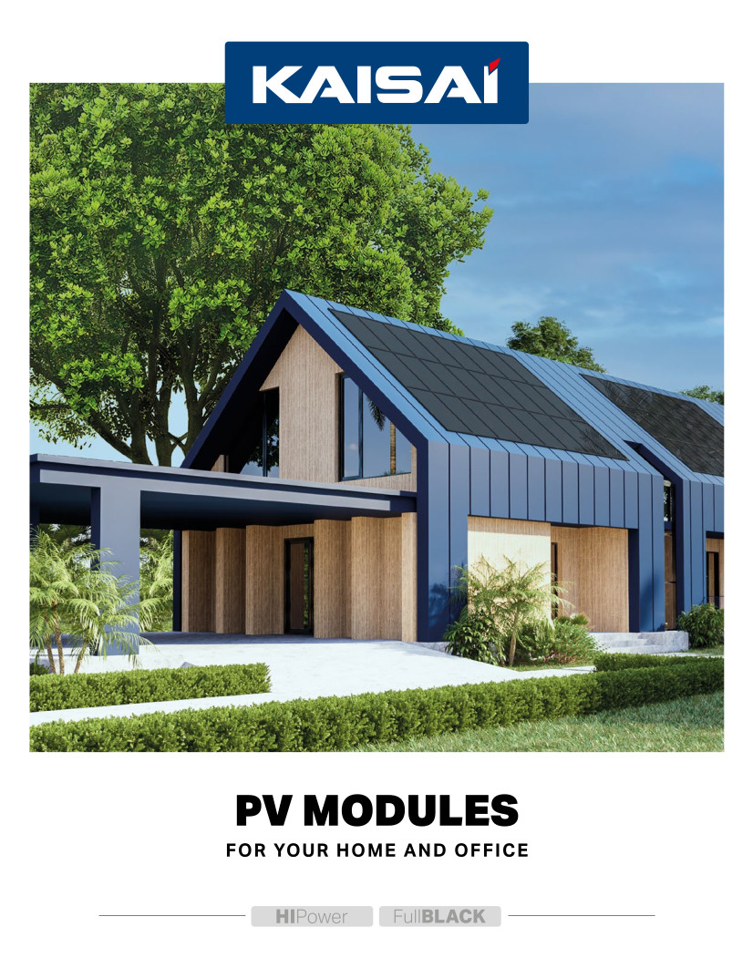 Photovoltaic modules – catalogue