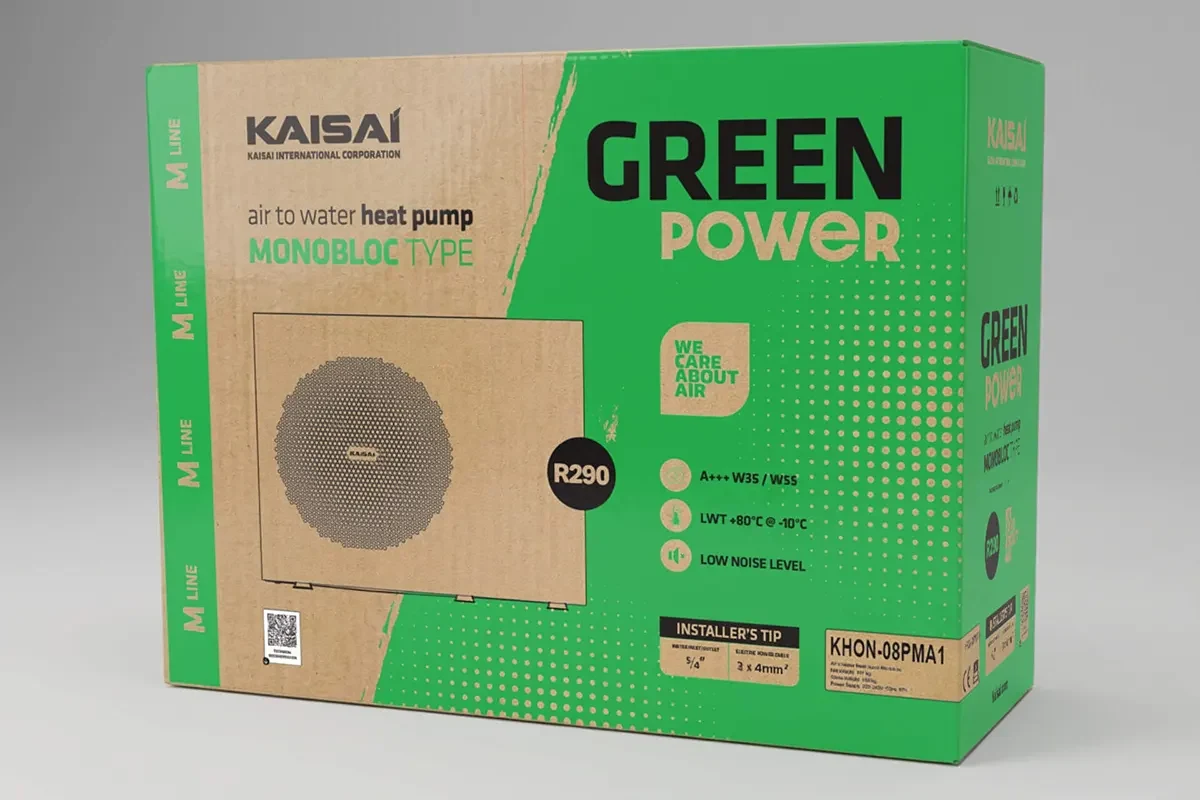 Pompy ciepła Monoblok R290 Green Power (KHON) spełniają przepisy