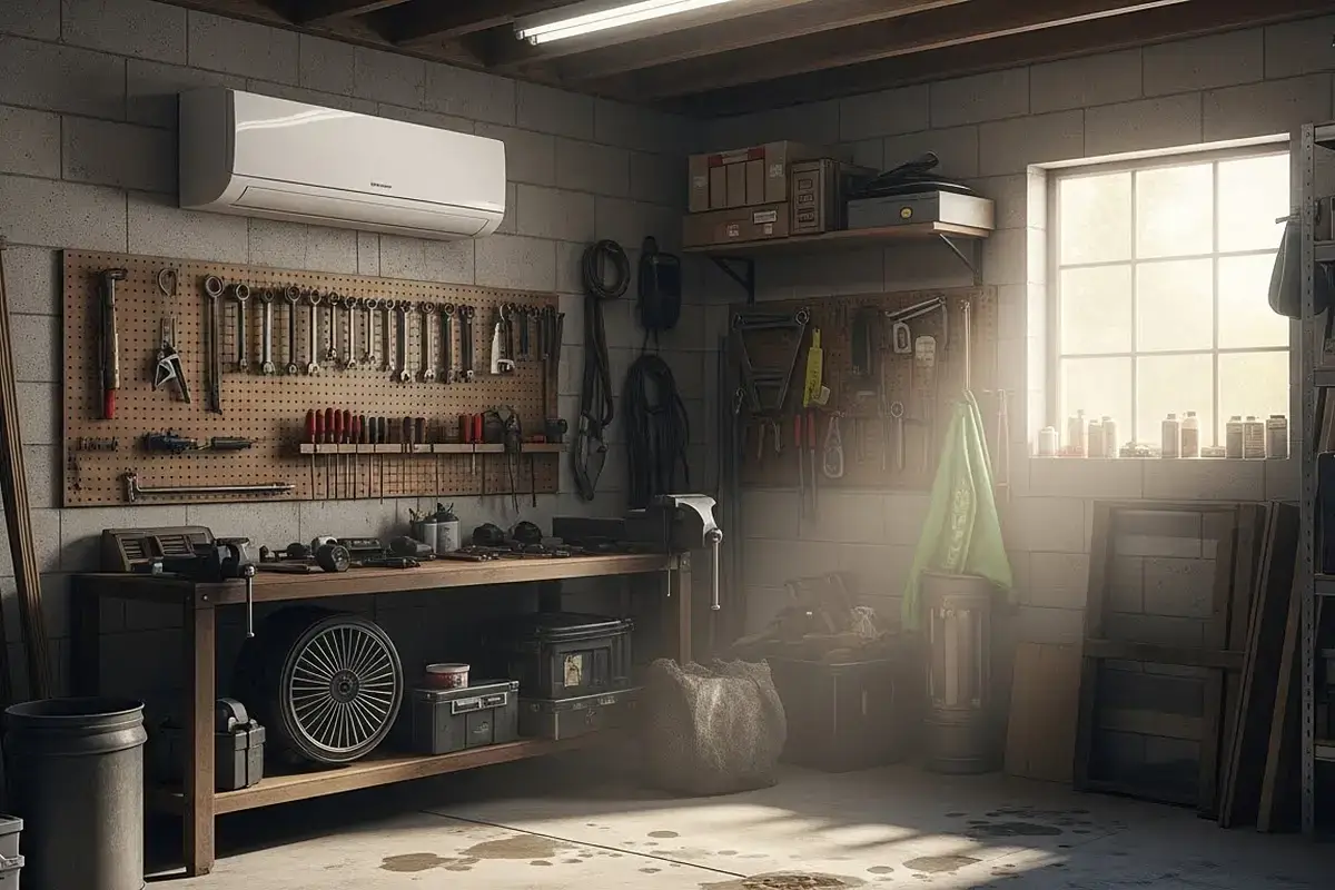 Klimatyzacja - jak szybko ogrzać garaż