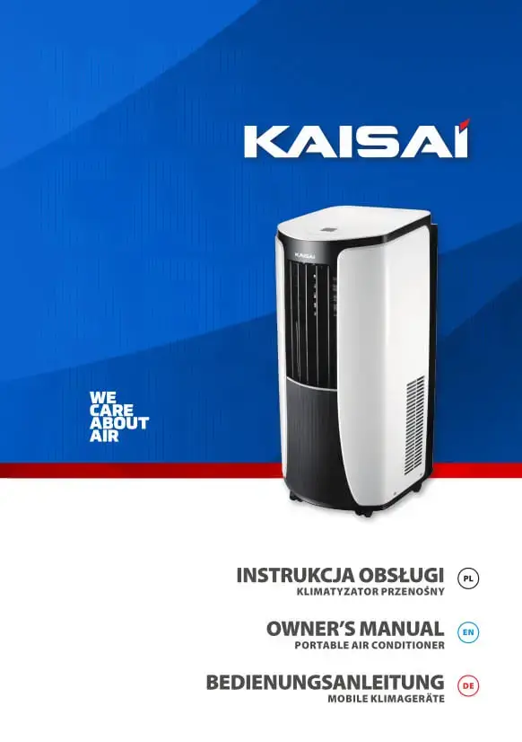 Instrukcja obsługi klimatyzatora przenośnego KAISAI KPC-09AK29
