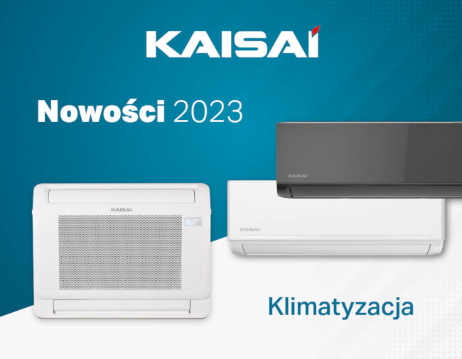 Nowości KAISAI 2023 - klimatyzator konsola i ICE
