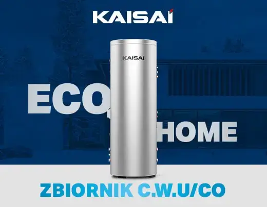 Zbiornik KAISAI Eco Home C.W.U/CO