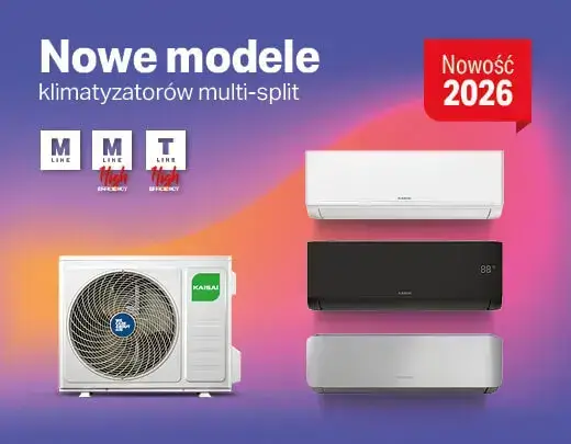 Nowa oferta systemów multi-split KAISAI